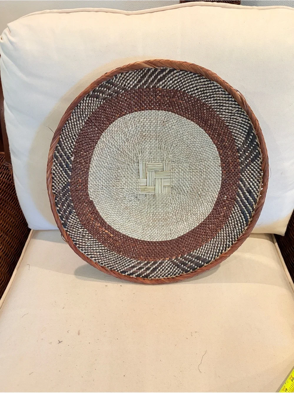 One of a Kind! NEW Woven Basket. Made by Binga people of Zambia Zimbabwe Africa